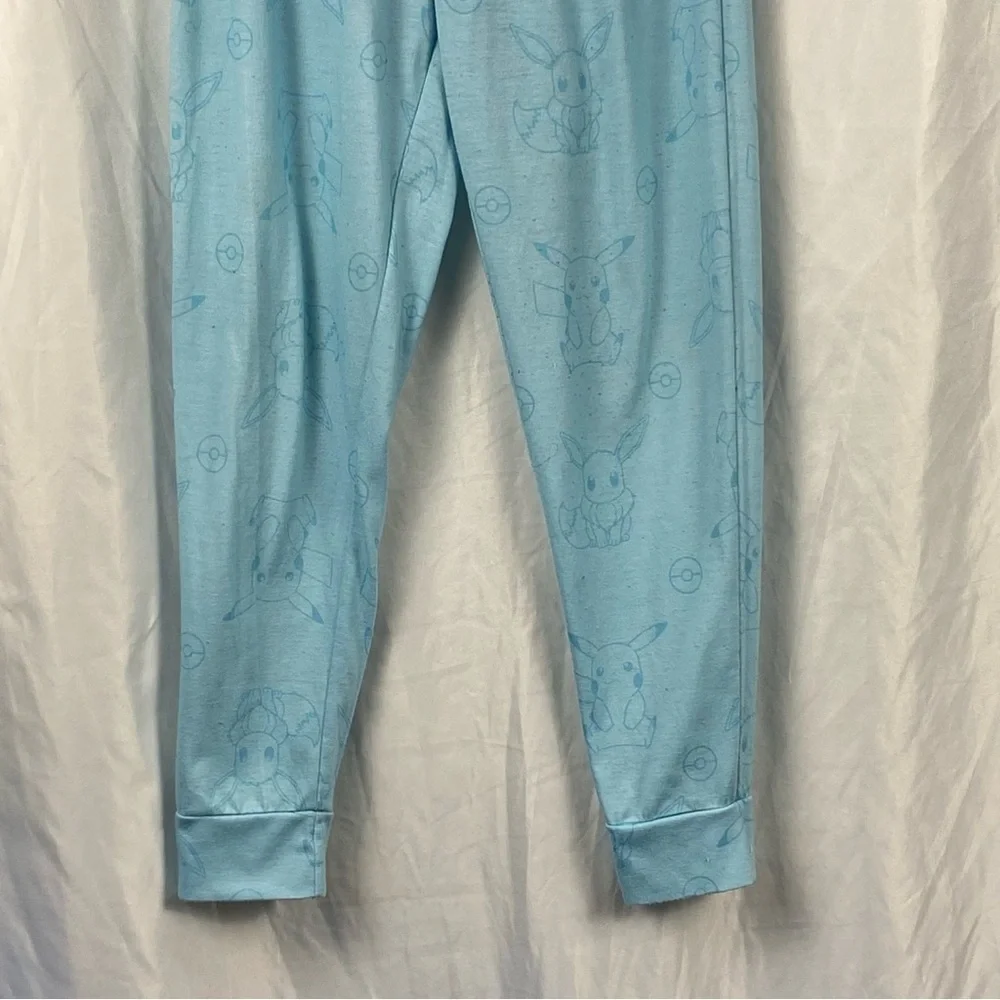 Kids Blue Pokémon 2 Piece Pajamas Size Large 10/12